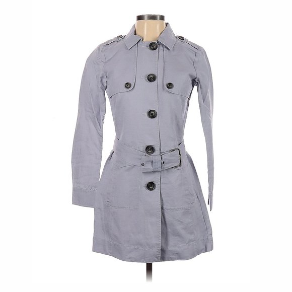 CAbi Periwinkle Trench Coat - Picture 1 of 6